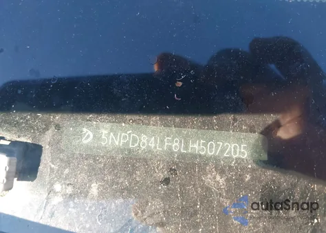 2020 Hyundai Elantra Sel из США, поврежденный, VIN 5NPD84LF8LH507205